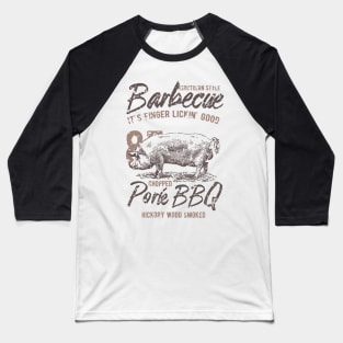 Finger Licking Good Barbecue Baseball T-Shirt